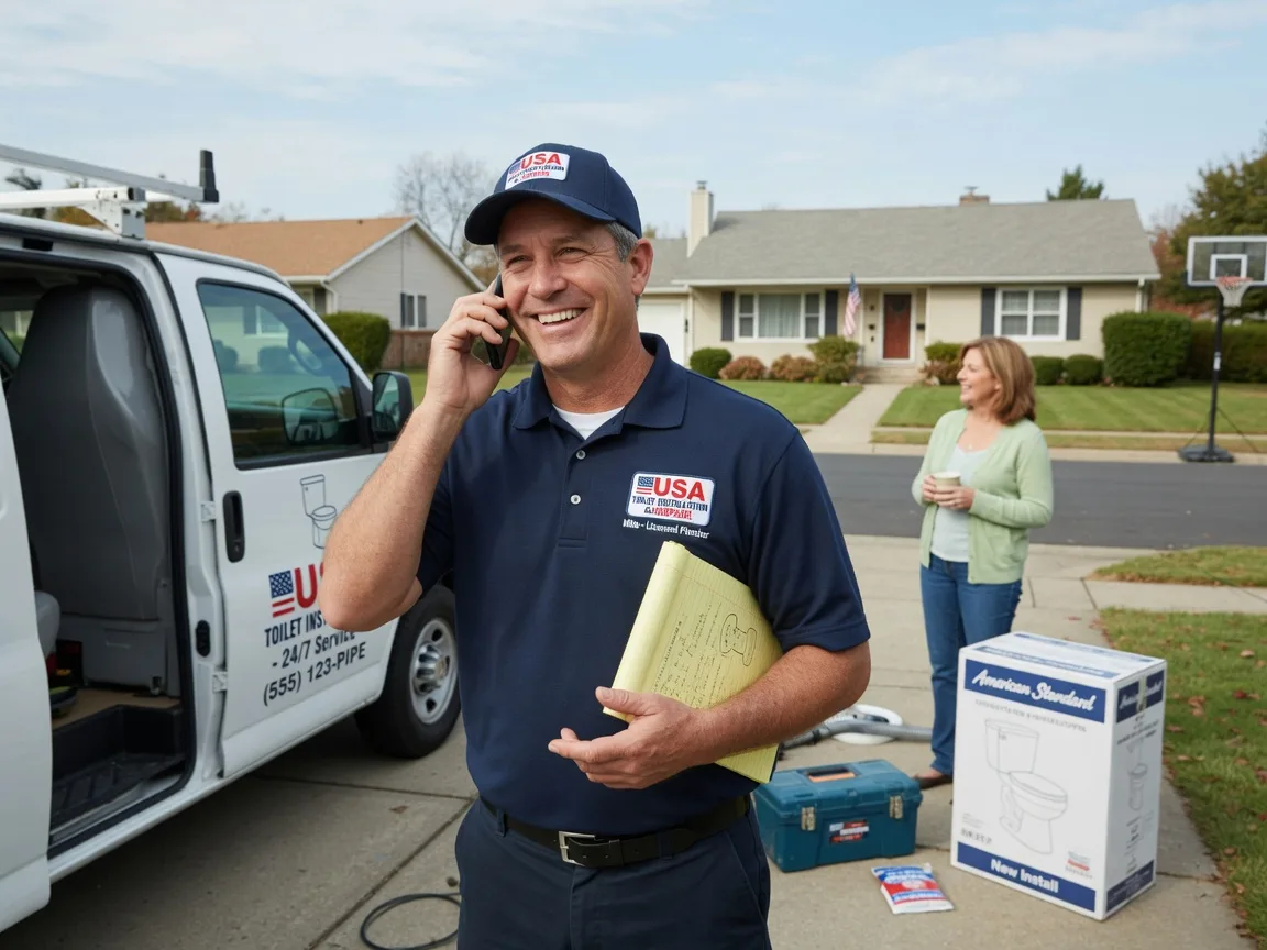 Toilet Installation Wolf Lake, IL FAQs